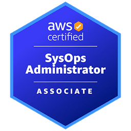 AWS SysOps Administrator Associate Badge